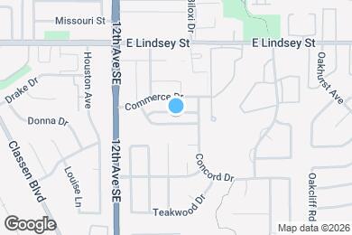 Map image of the property - 1329 Eastgate Dr