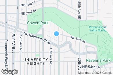 Map image of the property - 5727 17th Ave NE