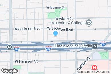 Map image of the property - 2113 W Gladys Ave