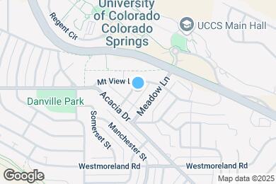 Map image of the property - 3847 Linda Vista Ln