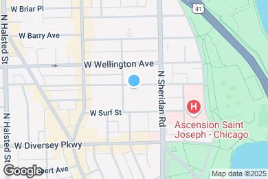 Map image of the property - 441 W. Oakdale