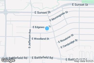 Map image of the property - 603 E Greenwood St