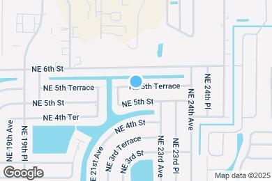 Map image of the property - 2210 NE 5th Terrace