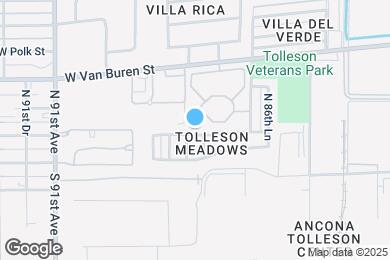 Map image of the property - 8754 W Adams St