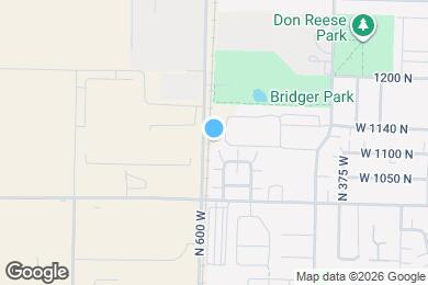 Map image of the property - 578 W 1120 N