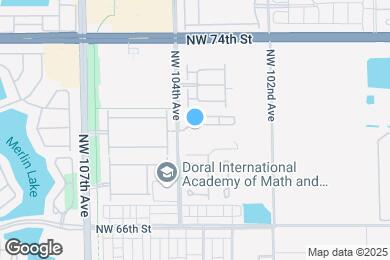 Map image of the property - 10360 NW 70th Ter