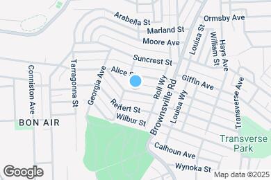Map image of the property - 235 McKinley St