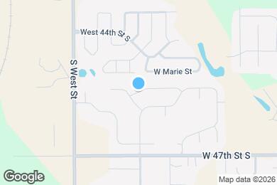 Map image of the property - 3513 W 45th St S