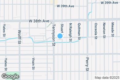 Map image of the property - 3635 Stuart St