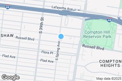 Map image of the property - 3671 Russell Blvd