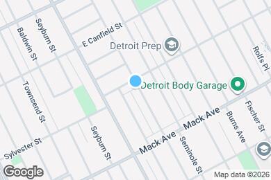 Map image of the property - 3783 Maxwell St