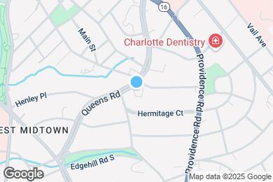Map image of the property - 601 Queens Rd