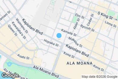 Map image of the property - 1296 Kapiolani Blvd