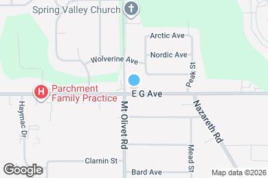 Map image of the property - 2813 E G Ave