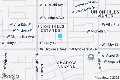 Map image of the property - 17834 N 33rd Dr