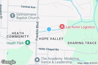 Map image of the property - 4009 Hope Valley Ln