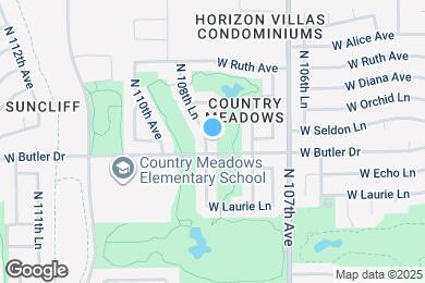 Map image of the property - 8545 N 108th Ln