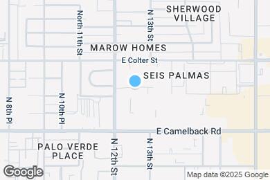 Map image of the property - 1225 E Medlock Dr