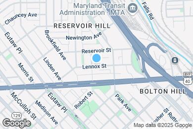 Map image of the property - 2101 Bolton St