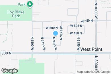 Map image of the property - 416 N 3335 W