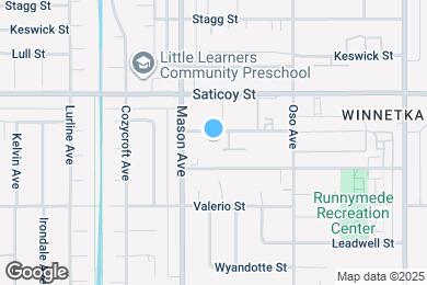 Map image of the property - 20422 Cohasset St
