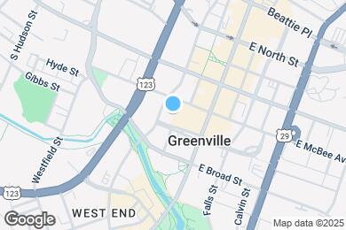 Map image of the property - 100 W Court St