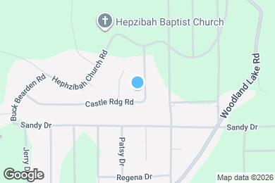 Map image of the property - 20444 Castle Ridge Cir