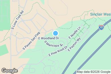Map image of the property - 502 E Woodland Dr