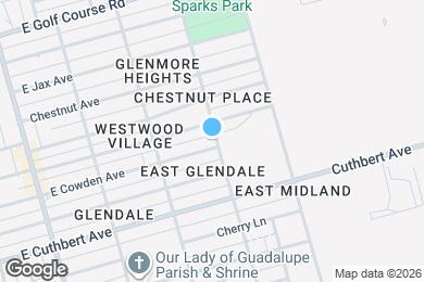 Map image of the property - 1325 E Cowden Ave