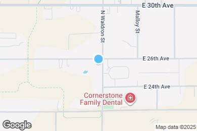 Map image of the property - 2517 N Waldron St