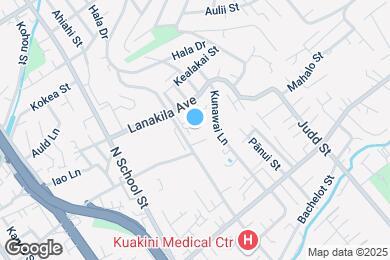 Map image of the property - 1739 Lanakila Ave
