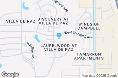 Map image of the property - 10032 W Sells Dr