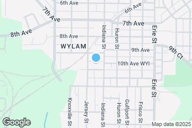 Map image of the property - 916 Indiana St