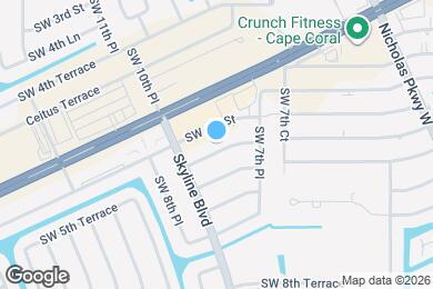 Map image of the property - 749 SW 5th Terrace