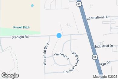 Map image of the property - 2891 Fieldstone Ct