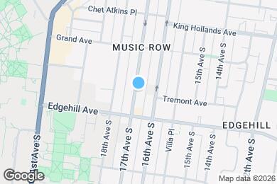 Map image of the property - 1030 17th Ave S