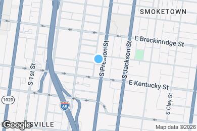 Map image of the property - 958 S Preston St