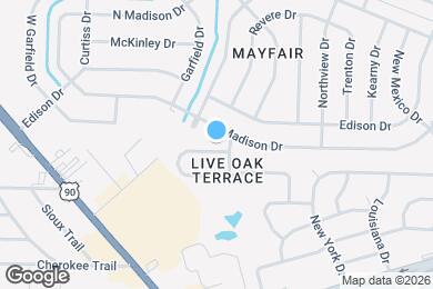 Map image of the property - 203 St Regis Dr
