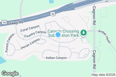 Map image of the property - 5703 Fossil Canyon