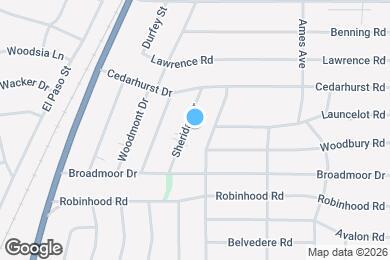 Map image of the property - 4858 Sheridan Dr