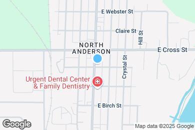 Map image of the property - 1900 Broadway St