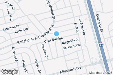 Map image of the property - 2125 Calle de Suenos