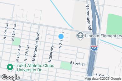 Map image of the property - 609 N Alexandrite Ave