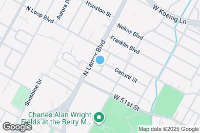 Map image of the property - 5204 Huisache St