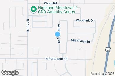 Map image of the property - 2481 Sanderling St