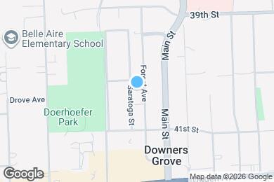 Map image of the property - 4038 Forest Ave
