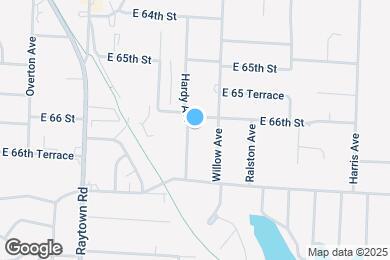 Map image of the property - 6603 Hardy Ave