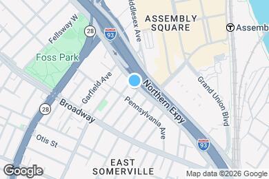 Map image of the property - 20 Rhode Island Ave