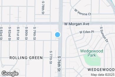 Map image of the property - 3573 S 76th St