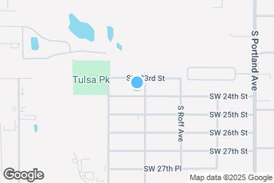 Map image of the property - 4009 SW 24th St